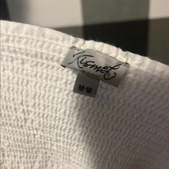 White Lace Spaghetti Strap Top - Picture 2 of 3